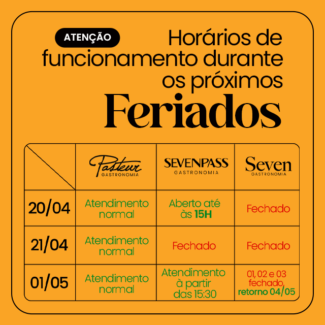 BANNER 640X640 - abril horários